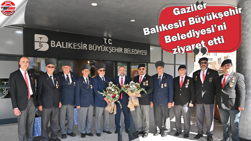 Gazilerden Büyükşehir'e ziyaret