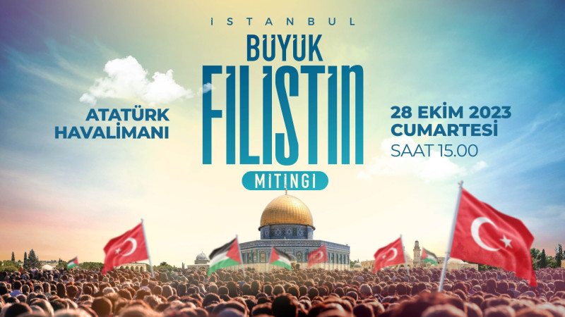 Büyük Filistin mitingi öncesi AK Parti'den açıklama!